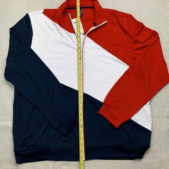 ID Ideology Men's Regular-Fit Colorblocked Track Jacket Size L - Picture 5 of 8